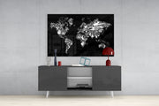 World of Music Glass Wall Art.