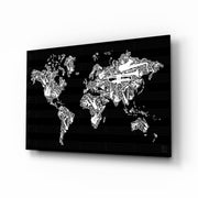 World of Music Glass Wall Art.