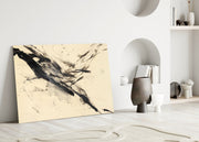 Abstract Glass Wall Art.