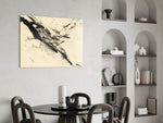 Abstract Glass Wall Art.