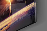 Space Glass Wall Art.