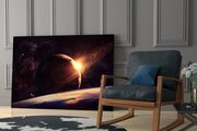 Space Glass Wall Art.