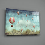 Balloon Glass Wall Art.