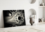 Wheel Glass Wall Art.