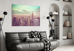 New York City Glass Wall Art.