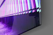 Neon Glass Wall Art.
