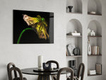 Flower Glass Wall Art.