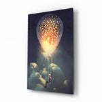Starry Dream Glass Wall Art.