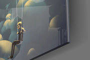 Starry Dream Glass Wall Art.