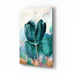 Tulip Glass Wall Art.