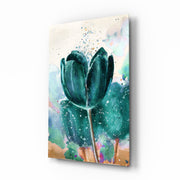 Tulip Glass Wall Art.