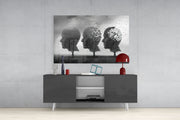 Autumn of Thoughts Glass Wall Art.
