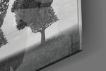 Autumn of Thoughts Glass Wall Art.