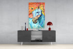 Horse Glass Wall Art.