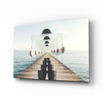 Loop Glass Wall Art.