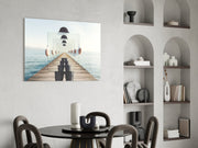 Loop Glass Wall Art.