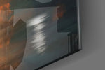 Night of the Tree Glass Wall Art.