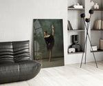 Ballerina Glass Wall Art.