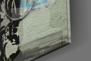 Space Market Glass Art.