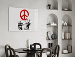 War for Peace Glass Art.