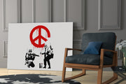 War for Peace Glass Art.