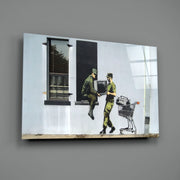 Soldier Glass Art.