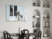 Soldier Glass Art.