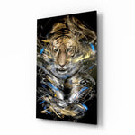 Tiger Glass Art.