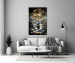 Tiger Glass Art.