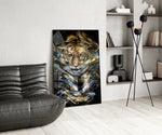 Tiger Glass Art.