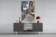 Street View Glass Wall Art.