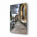 Street View Glass Wall Art.
