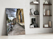 Street View Glass Wall Art.