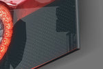 Vibrant Italian Supercar Glass Wall Art