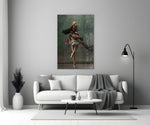 Ballerina Glass Wall Art.
