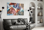 Marble  Glass Wall Art.