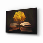 Tree in My Mind Glass Wall Art.
