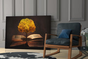 Tree in My Mind Glass Wall Art.