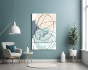Chaotic Glass Wall Art.