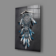 Dreamcatcher Glass Wall Art.