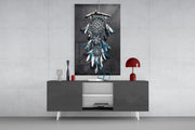 Dreamcatcher Glass Wall Art.