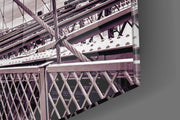 Brooklyn Bridge Glass Wall Art.