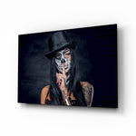 Sssh  Glass Wall Art.