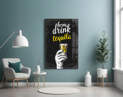 Tequila Glass Wall Art.