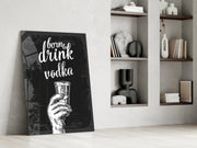 Vodka Glass Wall Art.