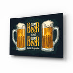 Beer Glass Wall Art.