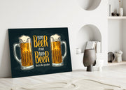Beer Glass Wall Art.