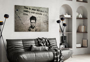 Underground Brawler - Your Life Glass Wall Art