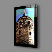 Galatatoren van Onderaf – Glasschilderij