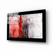 Rood in Rood – Glasschilderij